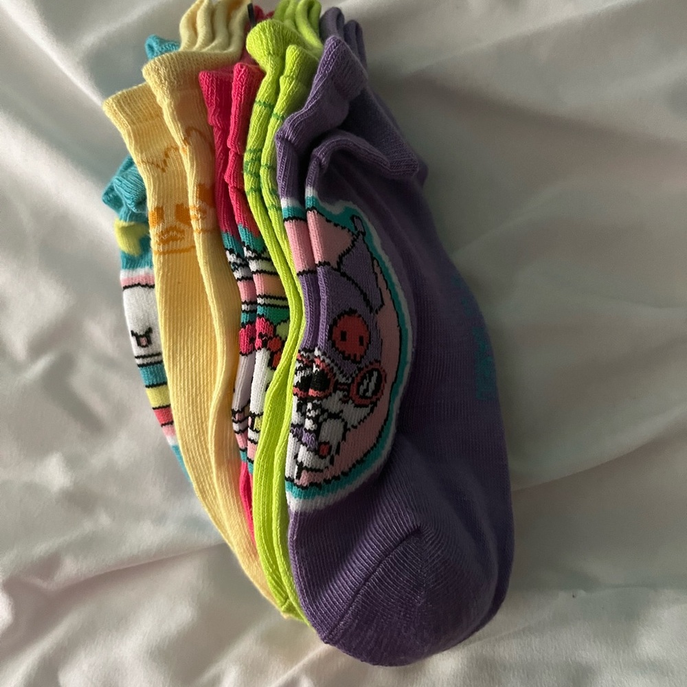 Hello Kitty Colorful Socks Set - Picture 2 of 2